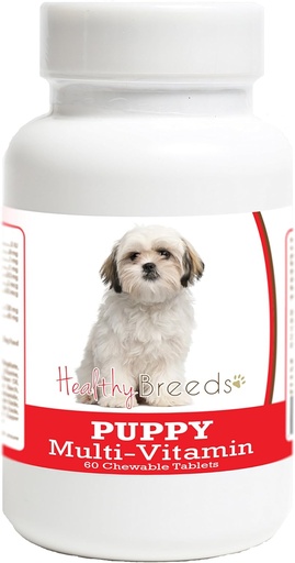 [BRSWGFA2B4IQGYDB] Sunn avler Shih Tzu Puppy Dog Multivitamin Tablet 60 greve