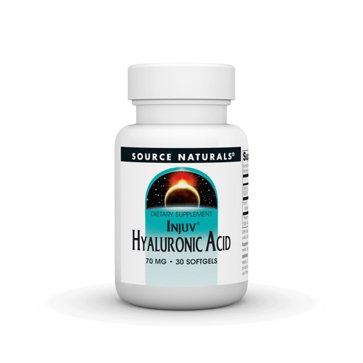 [BRSWIY35AQIRY3DC] Source Naturals Hyaluronic Acid Injuv 70mg - 30 Softgels