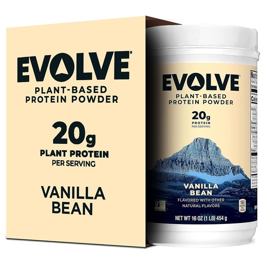 [BRSRMBD7O4BA4232] Evolve Protein Powder, Ideal Vanilla, 20g Protein, 1 Pound (Pack of 2)