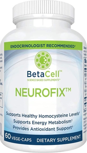 [BRSWGELRBUCQGETD] Neurofix Nerve suplemento de suporte - 60 Veg Cápsulas