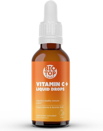 [BRSROZA3AABAMH35] Vitamin C Liquid Drops. Immune Support and Overall Health