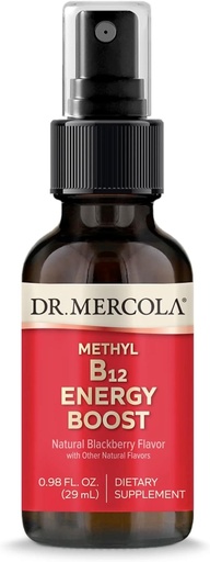 [BRSWI2TRB4HA4YAV] Dr. Mercola Me12 Enerji Boost Spray, 0.98 Fl. Oz. (29 mL), 39 Hizmet, Diyetsel Tamam, Destekler Ruh Focus, Non-GMOB