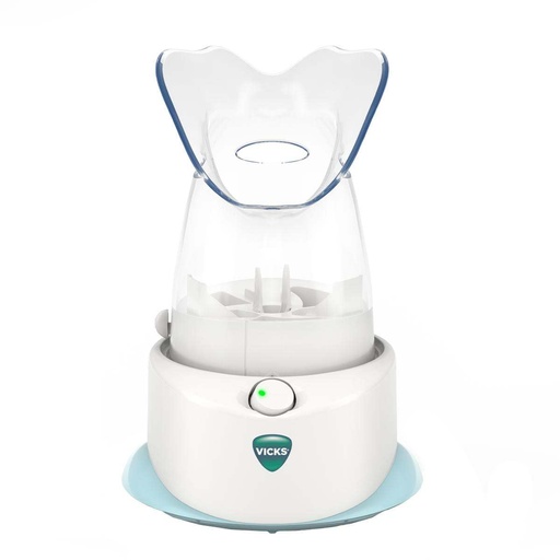 [BRSWIYTZC4DWGFDU] Vicks Personal Steam Inhaler for Targeted, Natural Steam Relief for Allergies, Congestion, Cough & Colds, and Sinus Irritation, Use with VapoPads - 1 Included
