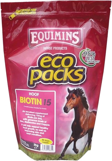 [BRSWIYI5B5YWIH3U] Horse Supplement Biotin 2kg Bag Refill