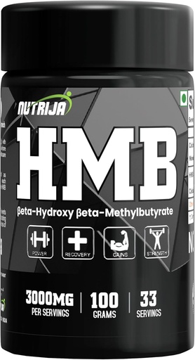 [BRSRMAY7B4BRYF3J] HMB Powder (Beta-Hydroxy Beta-Methylbutyrate) 100 Grams - Pure HMB