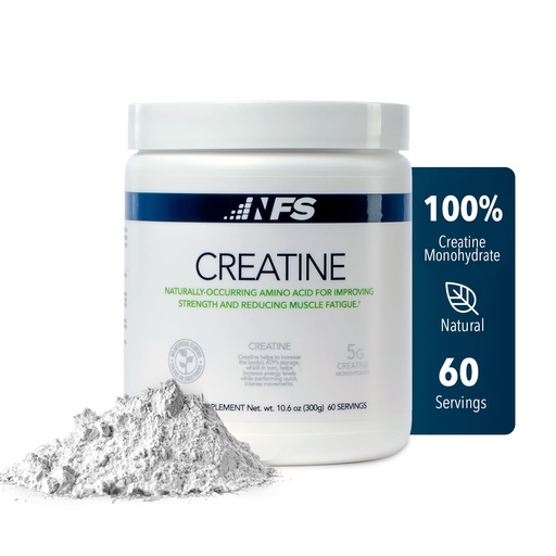[BRSWECQKOUIWCFY6] NF Sports Creatine Energy Protein Powder,Unflavored Protein Powder for Muscle Recovery & Strength, Sports Drink Powder, Dietary Supplement, No Artificial Flavors (300g, 60 Servings)