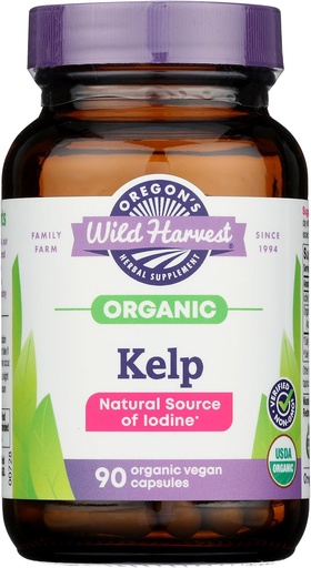 [BRSWIGT5BJ6Q4FL4] OREGONS Wild Harvest Organic Kelp, 90 CT