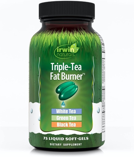 [BRSWIYQGAJ5WA2TA] Irwin Naturals Triple Tea Fat Burner, 75 Liquid Softgels