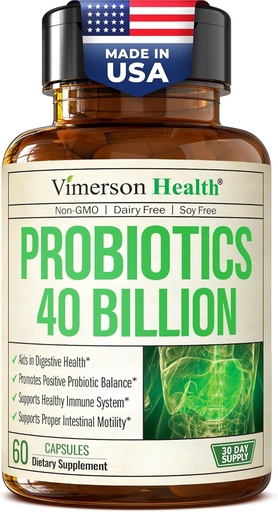 [BRSWKHY2BAJQA2Q4] Prebiyotiks olan Qadınlar və Kişilər üçün probiotiklər - Digestive Health, Gut Health & Immune Support - Supplement Lactobacillus Acidophilus Probiotic - Vegetarian, Soy və Süt Pulsuz