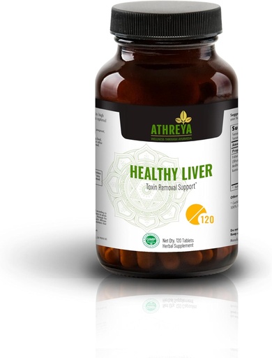 [BRSW2GAOCEBQAD3V] Athreya Herbs Healthy Liver Tablets TEN 120 Tablets TEN Ayurvedic Herbal Blend Supports Toxin Removal ¦ Supports Liver Care TEN Maintain Liver-Immune habit Vegan, Non-GMO ← 30 Day Supply