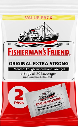 [BRSWIY37AIJR6CTM] Nelayan 's Friend Fishermans Drops 40ct, Original Extra Strong, 40 Count
