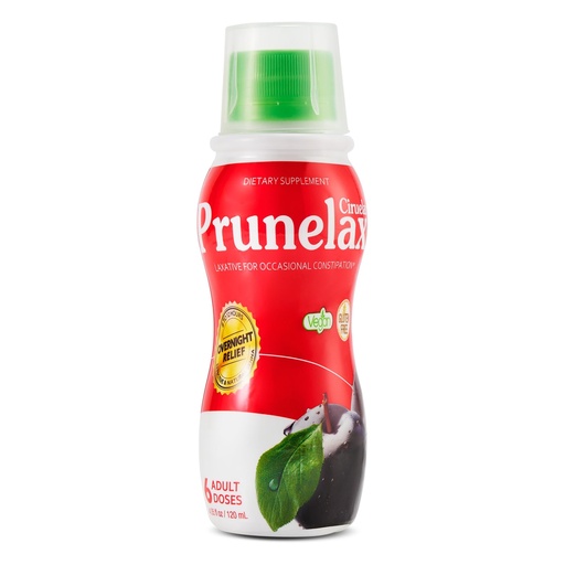 [BRSWIYYYBB4RUYLA] Prunelax Ciruelax Regular Strength Liquid Laxative - Gentle Relief for Occasional Constipation, Made with Natural Senna, Predictable Relief, Gluten-Free, Works in just 8 to 12 Hours - 4.05 fl oz