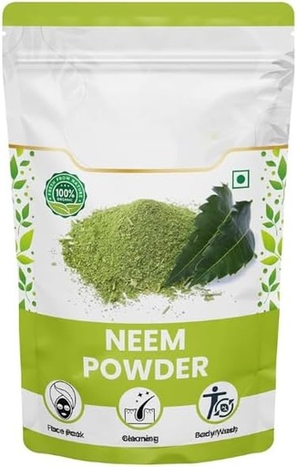 [BRSROCT4OUMAKADO] Organik Neem Powder, Pimples Skins i fins i tot el to de la bellesa d'aliments Natural Herba - 100 gm