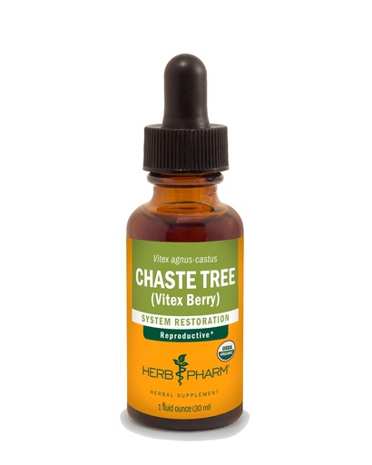 [BRSWIYTYC4BBWHTM] Herb Pharm Chaste Tree Liquid Extract for Female Reproductive System Support - 1 Ounce (DCHASTE01)