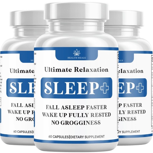 [BRSROATYBYCBE3T6] Relaxation Sleep Aid, Natural Non-Habit Forming, Sleep Supplement Developed to Support for Longer & Better Sleep, Chamomile, Magnesium, Melatonin, Ashwagandha, GABA, Drug-Free (180 Count)