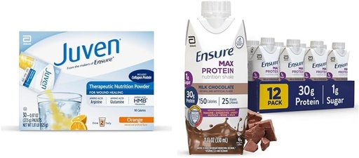 [BRSROBQCCB5RGDL2] Juven Therapeutic Nutrition Drink Sega pulber haavade tervendamise toetamiseks ja veenduge, et Max Protein Nutrition Shake koos 30 g valgu, 1 g suhkru, kõrge valgu raputamine