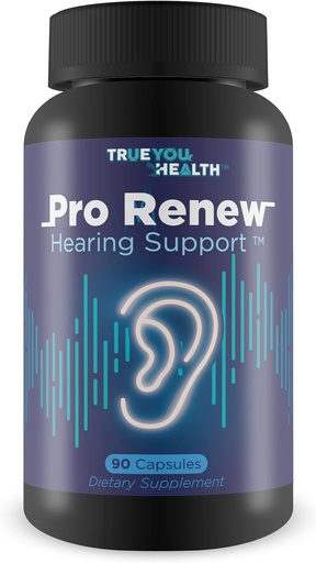 [BRSRMHD7DEDRQHL6] Pro Renew Hearing Support - Contains Vitamin D & Antioxidants to Support Inner & Middle Ear Health - Promote Improved Circulation - Advanced Hearing Formula for Healthy Hearing