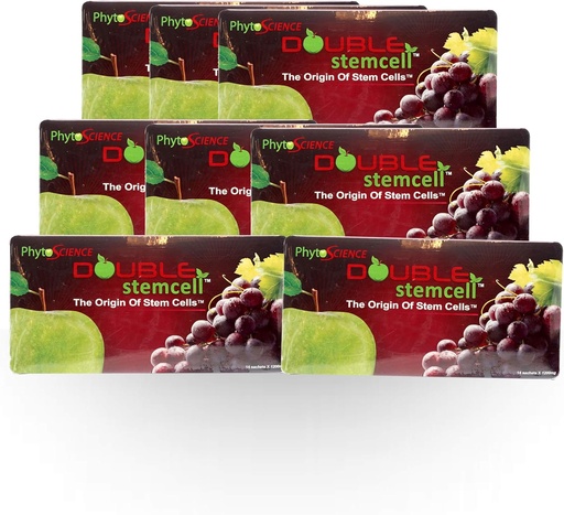[BRSWGAA2B4FBSA34] 8X Phytoscience Double Stemcell - Anti Aging Formula with Apple and Grape stem Cell Free Express Shipping