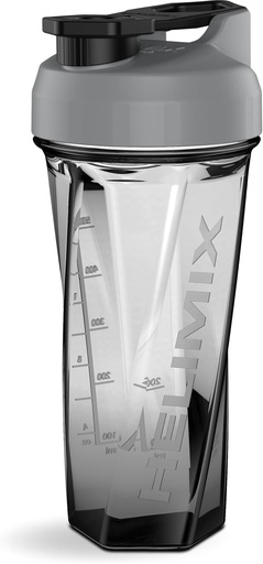 [BRSW2GTRBANQE2DP] HELIMIX 2.0 Vortex Blender Shaker Bottle Holds upto 28oz | No Blending Ball or Whisk | USA Made | Portable Pre Workout Whey Protein Drink Shaker Cup | Mixes Cocktails Smoothies Shakes | Top Rack Safe