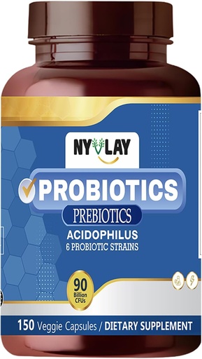 [BRSROBIFPMPR6F3V] Prebiotica Probiotica 90 Miljard CFU 150 Capsules 