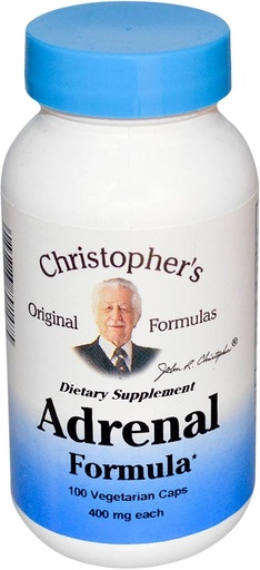 [BRSWIYYMOJ5WOGDU] Dr. Christopher's Formulas Adrenal Formula - 400 mg - 100 Caps