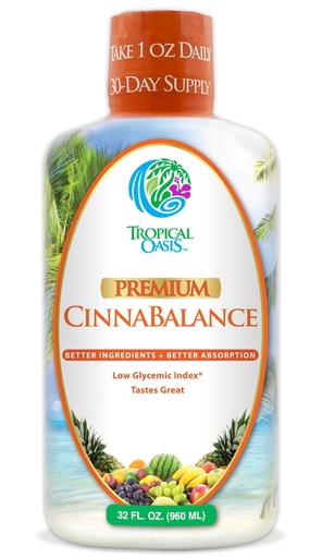 [BRSWIYYLBABRAFTO] Cinnabalance – Liquid Cinnamon Supplement w/ Cinnamon Bark, Aloe Vera, Ginger Root, Green Tea & Antioxidants - 32 oz, 32 servings