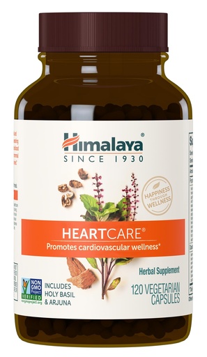 [BRSWIY33BYHB6336] Himalaya HeartCare - Herbal Heart Health Supplements with Ashwagandha and Amla - Vegan, Non-GMO, Gluten Free, 720 mg, 120 Capsules