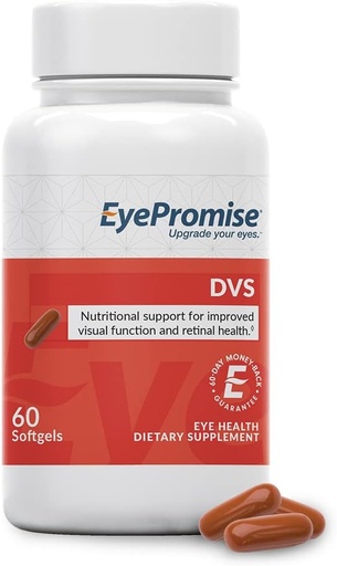 [BRSWIFAPBIJQ2FI7] EyePromise DVS Βιταμίνη ματιών - 60 Softgels, 30-Day Supply - Συμπλήρωμα ματιών με Zeaxanthin και Lutein για υποστήριξη αμφιβληστροειδούς & βελτιωμένη οπτική λειτουργία