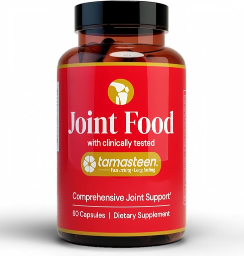 [BRSRMAT4DMJQIG3Z] Joint Food AS SEEN ON TV ) Powered by Clinically Studied Tamasteen ) Joint Mobility and Comfort with Triple Action Joint Food (1 Month Supply)
