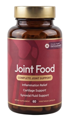[BRSRMAT4DMJQIG3Z] Joint Food with Tamasteen™ | Clinical Joint Supplement for Men & Women | Patented 3-Plant Complex | Orthopedic Surgeon Dr. Diana | Reduces Pain, Stiffness & Improves Flexibility