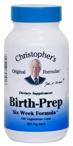 [BRSWIY35AIIW2FA3] Christopher's Original Formulas Birth-Prep Capsules 100 ct - Herbal Blend for Expectant Mothers - Supports Natural Preparation for Childbirthn