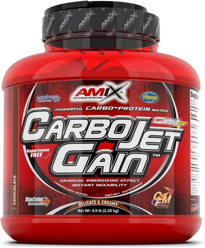 [BRSWIEAOAIDBUDDK] Amix CarboJet Gain - 4.96 Pound - Chocolate Flavor