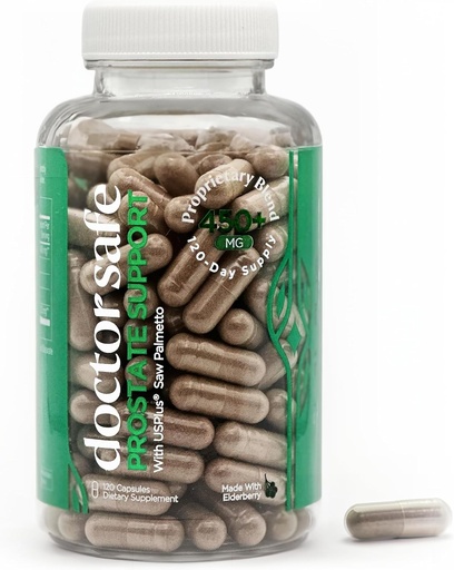 [BRSROFIOBEAWOFDB] Saw Palmetto Prostate doplňky s USPlus Saw Palmetto pro muže a ženy - Advanced Prostate Zdraví & Revitalizace vlasů 124; Dual- Akce DHT Block pro muže 124; 4- Měsíční dodávky