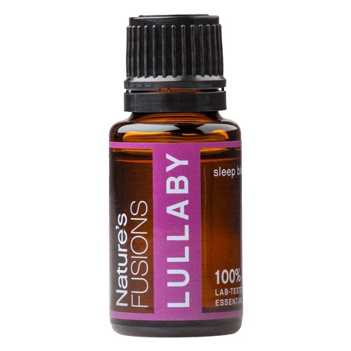 [BRSWIB3ROIIBYHQZ] Nature's Fusions Sleep Essential Oil Blend 15ml - Calming Drea, Diffuser, Nature's Fusions Lullaby - 100% Pure Therapeutic Grade - Lavender, Roman Chamomile, Neroli, Rose, Vanilla, Ylang Ylang