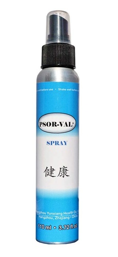 [BRSWIE35BQNAKET6] PSOR-VAL Fast-Acting Zinc Pyrithione Skin Disorder Relief Spray for Psoriasis, Dermatitis and Eczema Symptoms (3.72 Fl Oz/110ml)