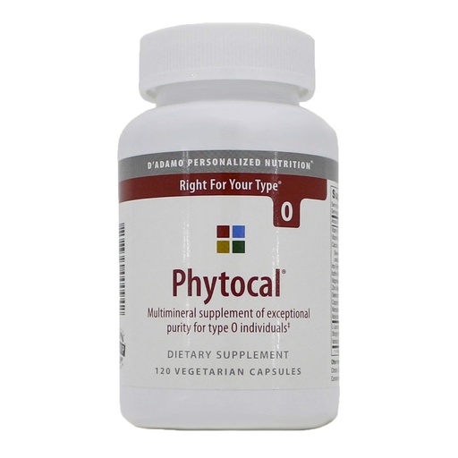 [BRSWY235DF5BEELV] Phytocal Mineral Formula (Type O) 120 Capsules - 2 Pack