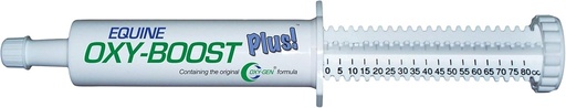 [BRSWIZIFAQNQAALO] Oxy-Gen Oxy-Boost Probiotic Electrolyte Paste for Horses | Contains Vitamin E, Omega 3, Omega 6 and Octacosanol For Enhanced Performance | 80cc Paste (4 Doses)| Made in USA