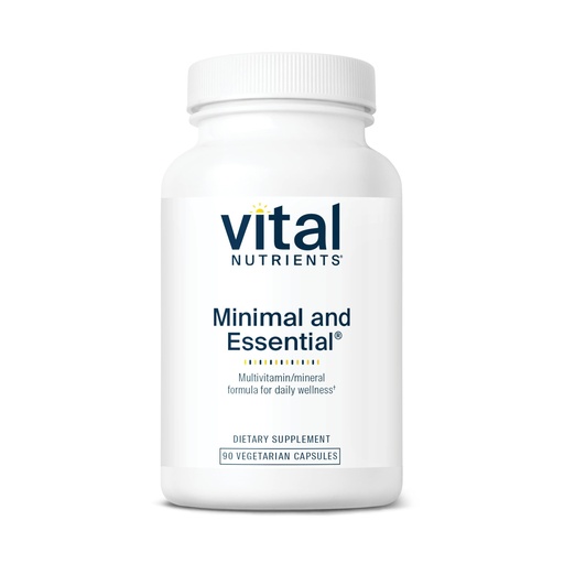 [BRSWIYQTBECQ4HY5] Vital Nutrients Minimal and Essential Multivitamin, 90 Capsules