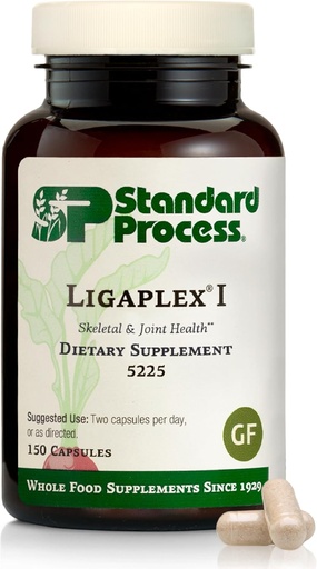 [BRSWIYIZCICR4DQZ] Standard Process Ligaplex I - Joint Support Supplement for Ligament & Cartilage Health - Bone Strength Support - Non-Soy, Gluteenittomat & ei- meijeri - 150 kapselia