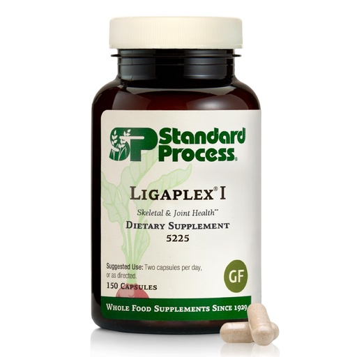 [BRSWIYIZCICR4DQZ] Standard Process Ligaplex I - Joint Support Supplement for Ligament & Cartilage Health - Bone Strength Support - Non-Soy, Gluten-Free & Non-Dairy - 150 Capsules