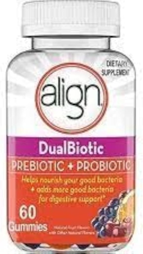 [BRSWGHY7BB6GOCIZ] Alinea a Prebiotic + Probiotic Gruies Natural fruiters - 60 CT, paquet de 3