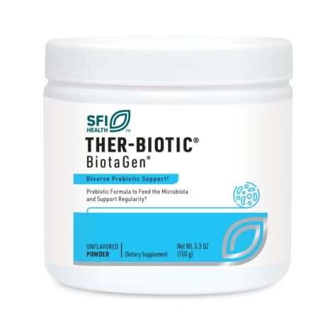 [BRSWIZY5OZYA433K] SFI Health Klaire Labs Biotagen Powder - Prebiotic Inulin, Beta-Glucan & Arabinogalactan to Support Gut Microbiota (30 Servings, 150 Grams)