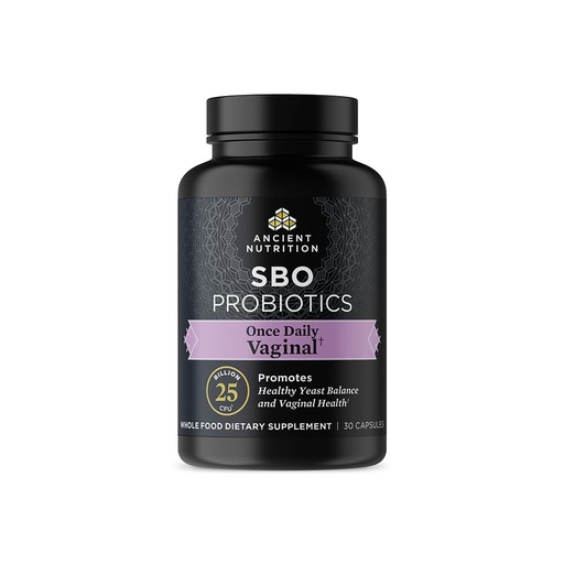 [BRSW2HA6PJ5QYC32] Ancient Nutrition Probiotic for Women, Once Daily Women's Probiotics for Vaginal Health, 30ct, Healthy Yeast Balance for Feminine Care, Made with Cranberry and Apple Cider Vinegar, 25 Billion CFUs*