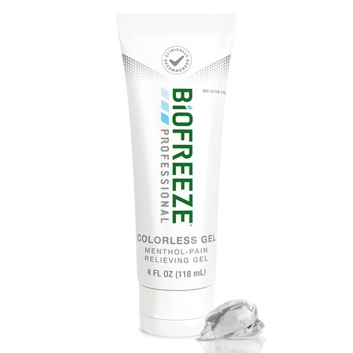 [BRSWKFITCJ6RK3D6] "Biofreeze Profesional Gel Relief, Lue & Lower Back Pain Relief, Arthritis Pain Reliever, Sore Muscle Relief, Neck Pain Relief, Memoling Joint Pain Relief, Colless Menthol Gel 4 Fl Oz