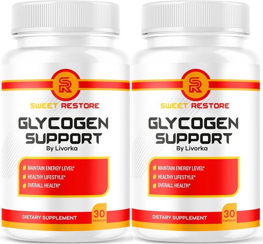 [BRSRAFLQOR7WAGQ6] LIVORKA (2 Pack Sweet Restore Glycogen Support, Sweet Restore Glycogen Support Capsules, Sweet Restore Joint Support Supplement Pills, 60 Capsules for 2 Months