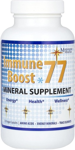 [BRSWGZQPOICQEC3V] Morningstar Minerals Immune Boost 77, 120 Veggie Capsules