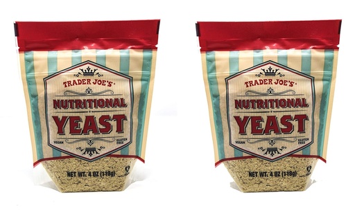 [BRSWYZQCCICB43DZ] Trader Joe's Nutritional Yeast - Vegan, Gluten-free, 4 Ounce - PACK OF 2