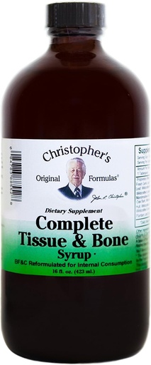 [BRSWIYQHOB7Q2DTO] Dr Christopher's Formula Complete Tissue and Bone Syrup, 16 אוונס