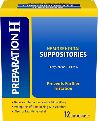 [BRSWIBTQDEMGOAI5] Prestaketa H Hemorroideen biltegiak Itching and Discomfort Reliefrako - 12 kondea (1. orrialdea)
