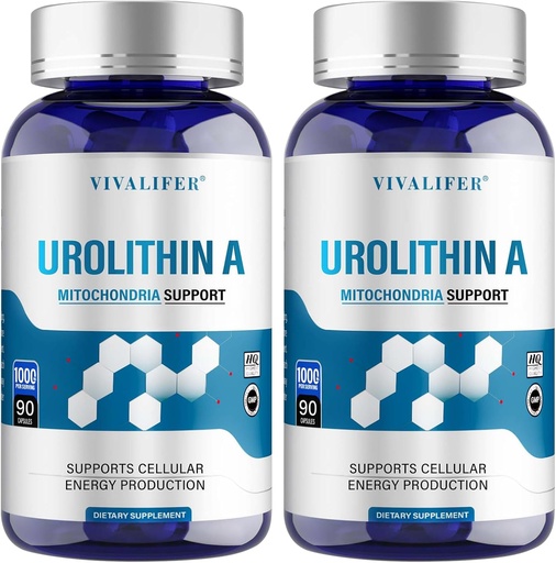 [BRSRAADYCJ5AOAYV] Urolithin A Supplement 1000 mg, 180 Softgels Powerful Antioxidant Protection, Promoting Healthy Aging & Mitochondrial Health and Cell Repair Support for Men & Women